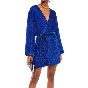 Retrofete Julie Sequined Georgette Dress